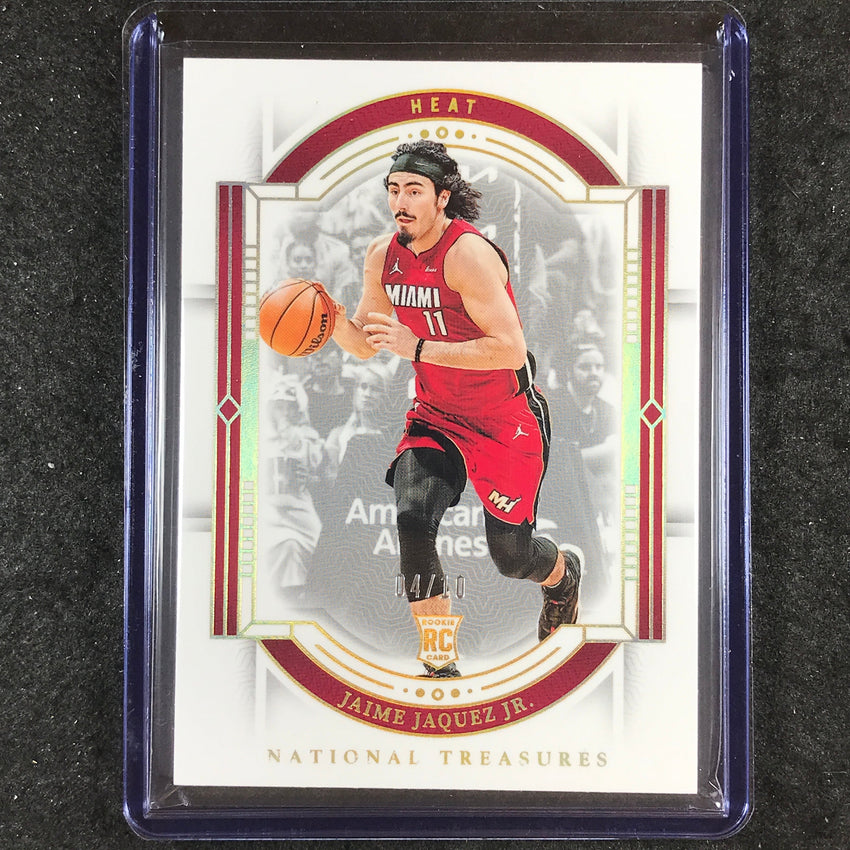 2023-24 National Treasures JAIME JAQUEZ JR. Rookie Base Gold 4/10 #98