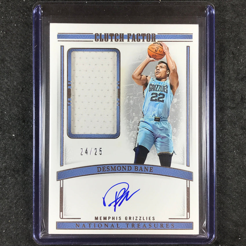 2023-24 National Treasures DESMOND BANE Clutch Factor Jersey Auto 24/25
