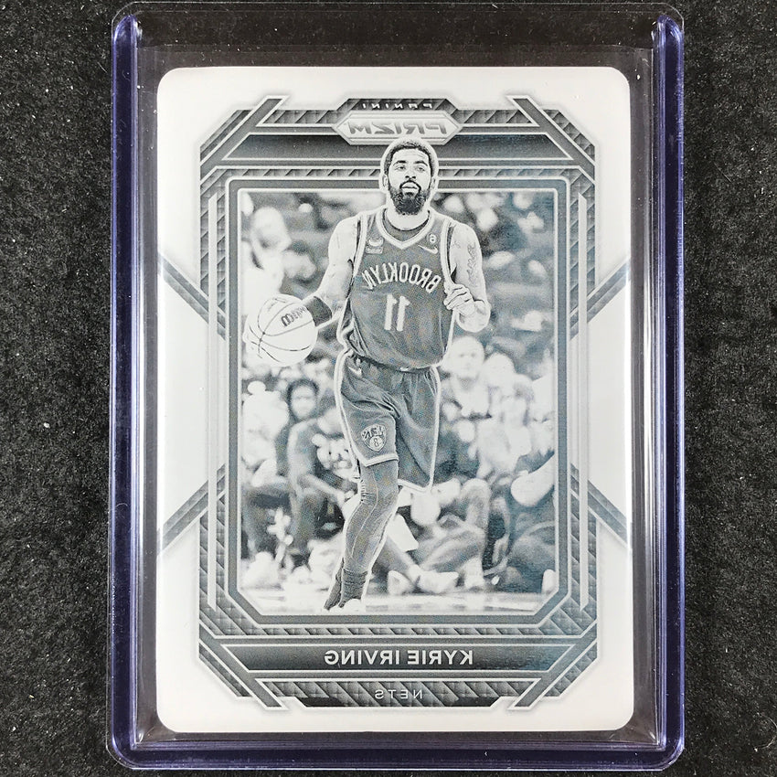 2023-24 National Treasures KYRIE IRVING Prizm Printing Plate Black 1/1 #5