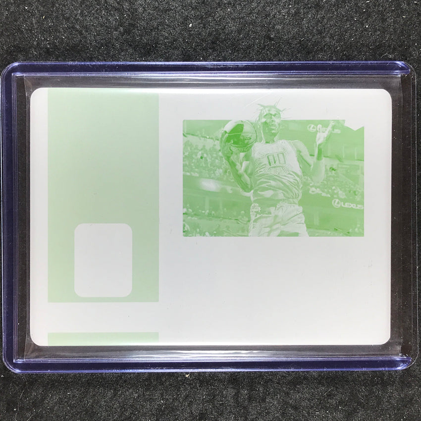 2023-24 National Treasures BENNEDICT MATHURIN NT Printing Plate Yellow 1/1 #42