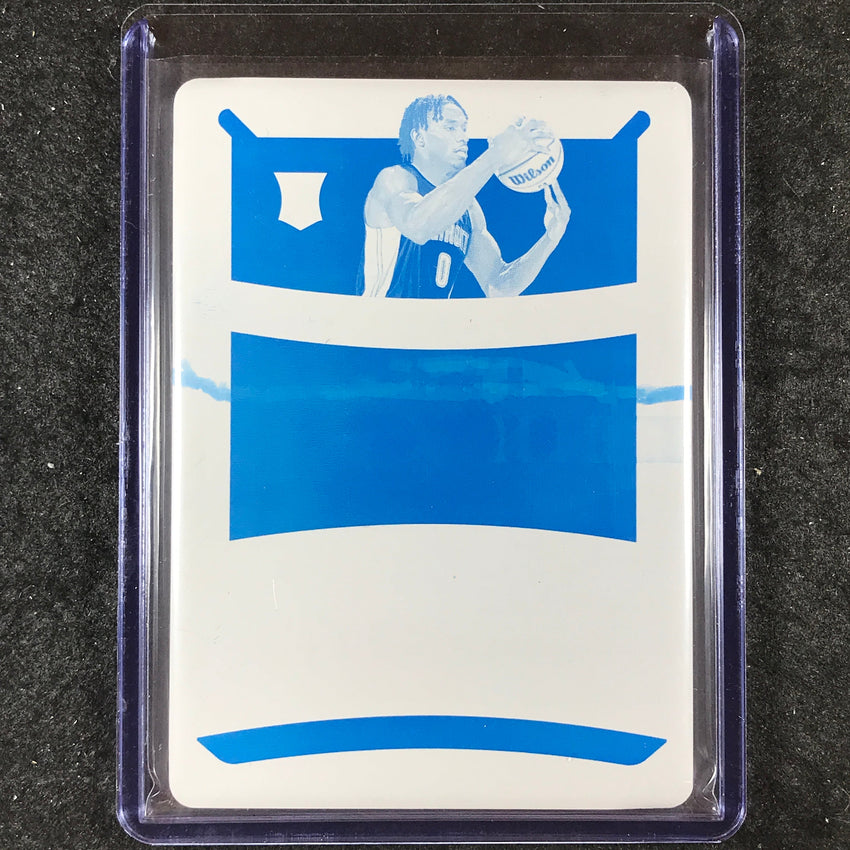 2023-24 National Treasures JALEN DUREN NT Printing Plate Cyan 1/1 #43