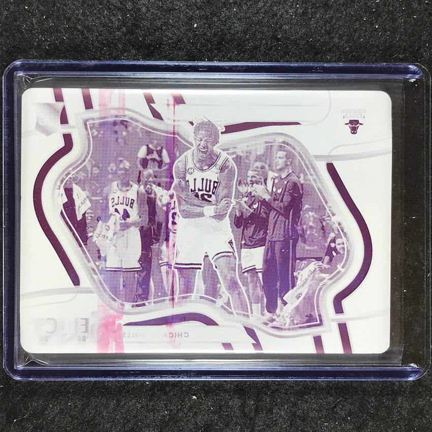 2023-24 National Treasures DALEN TERRY Select Printing Plate Magenta 1/1 #275