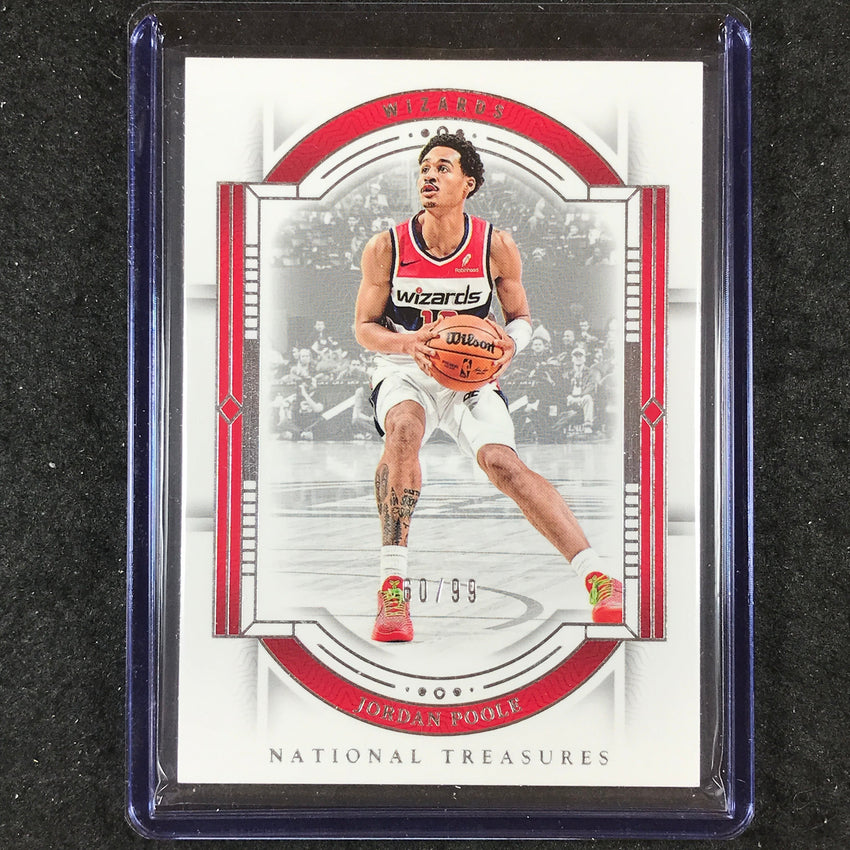 2023-24 National Treasures JORDAN POOLE Base 60/99 #13