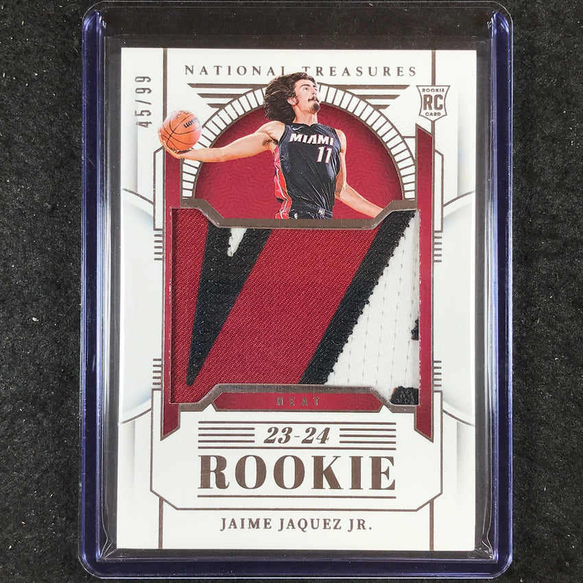 2023-24 National Treasures JAIME JAQUEZ JR. Base Rookie Patch Relic 45/99