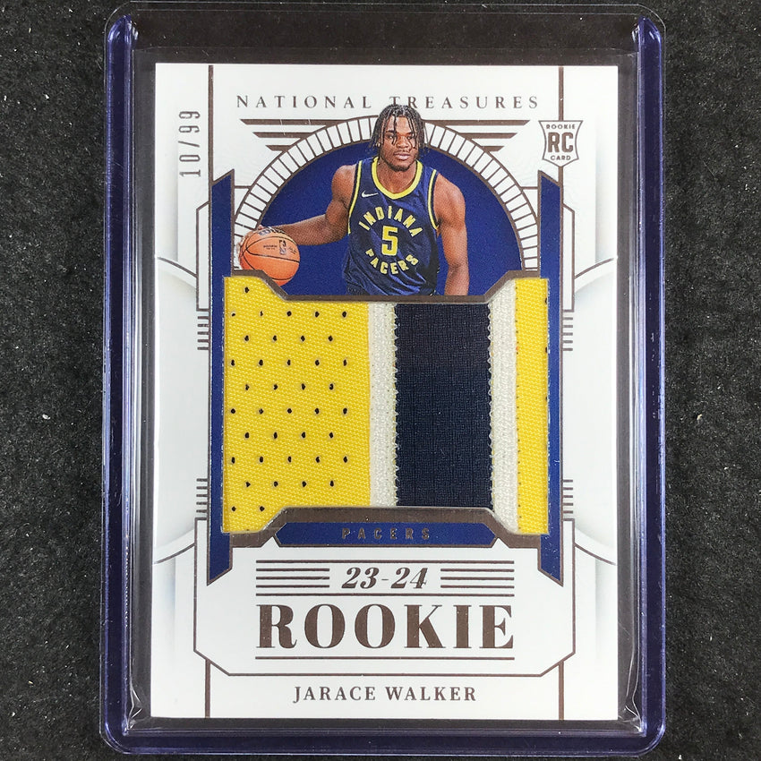 2023-24 National Treasures JARACE WALKER Base Rookie Patch Relic 10/99