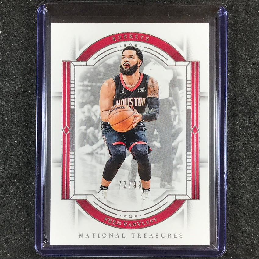 2023-24 National Treasures FRED VANVLEET Base 72/99 #19