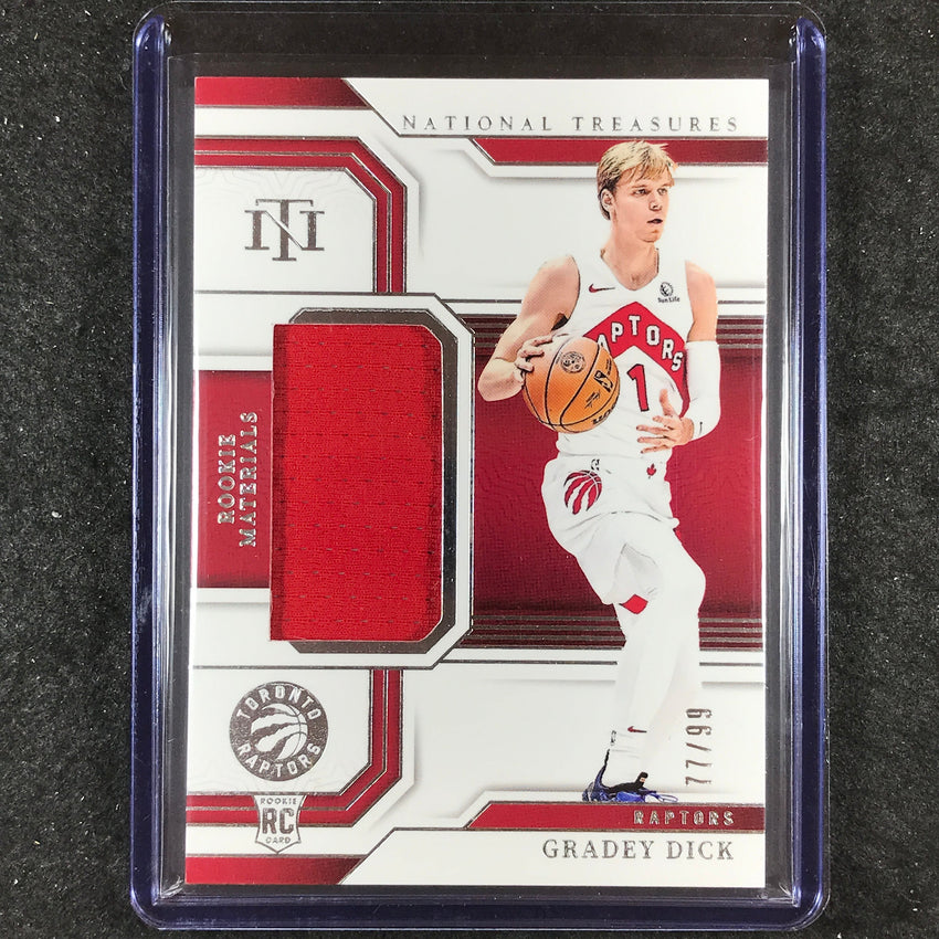 2023-24 National Treasures GRADEY DICK Rookie Materials Jersey Relic 77/99