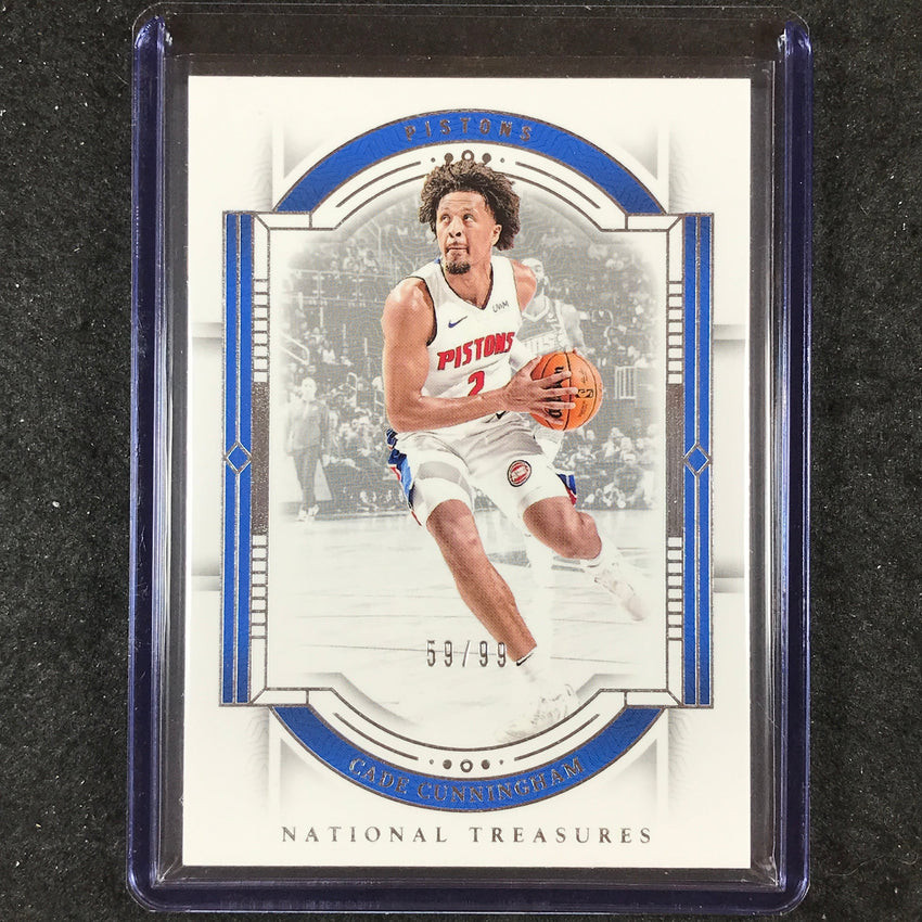 2023-24 National Treasures CADE CUNNINGHAM Base 59/99 #33