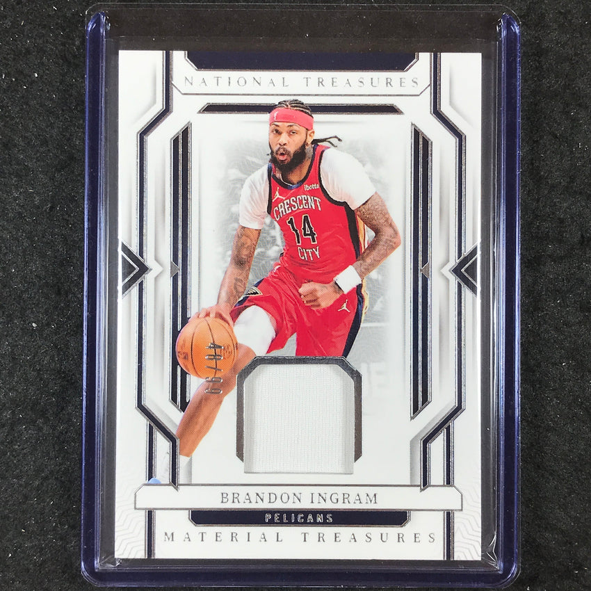 2023-24 National Treasures BRANDON INGRAM Material Treasures Jersey Relic 48/99