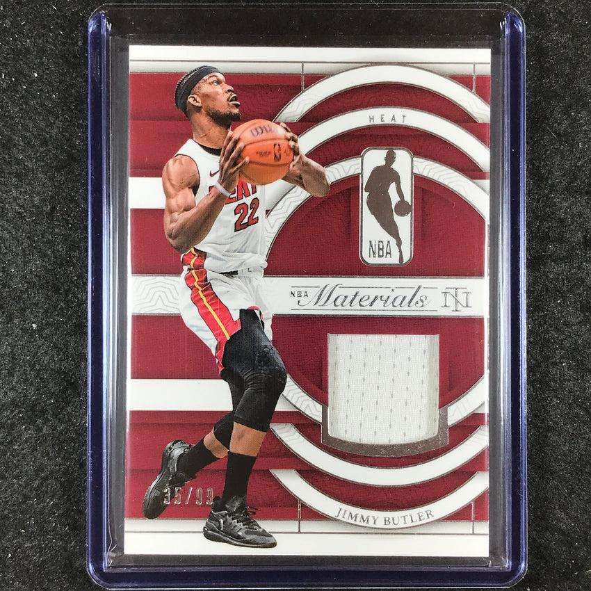 2023-24 National Treasures JIMMY BUTLER NBA Materials Jersey Relic 35/99