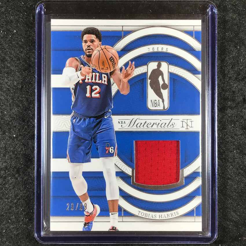 2023-24 National Treasures TOBIAS HARRIS NBA Materials Jersey Relic 29/99