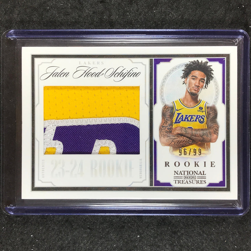 2023-24 National Treasures JALEN HOOD-SCHIFINO Rookie Patches 2009 96/99