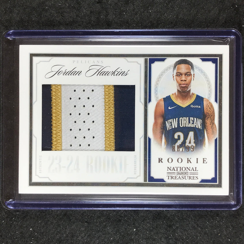 2023-24 National Treasures JORDAN HAWKINS Rookie Patches 2009 88/99