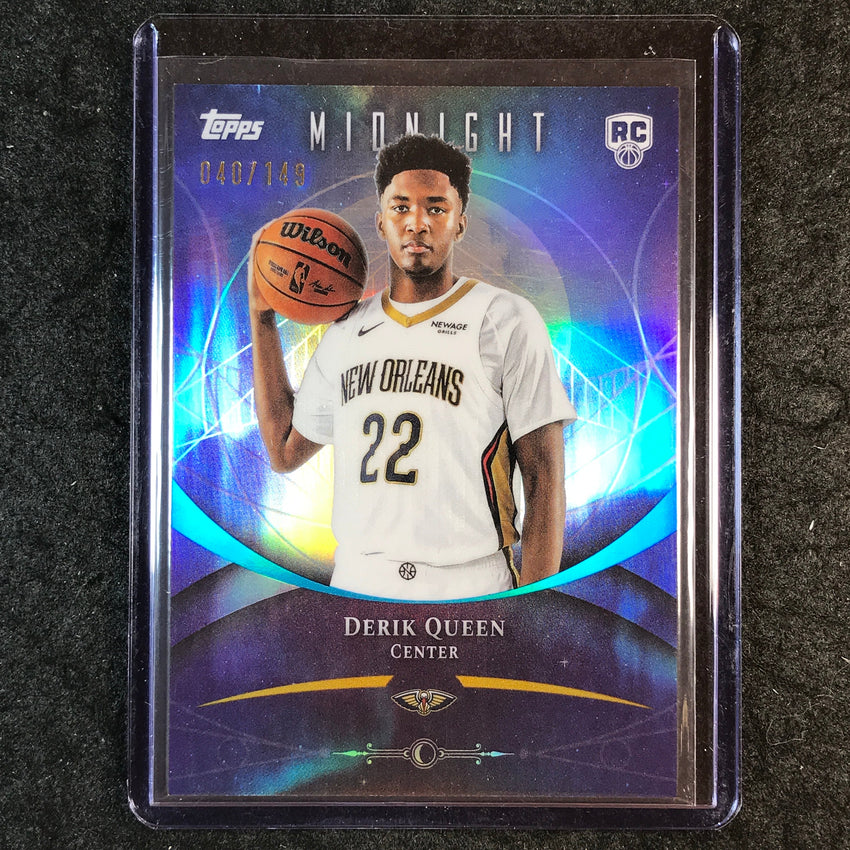 2025-26 Topps Midnight DERIK QUEEN Rookie Base Morning 40/149 #73