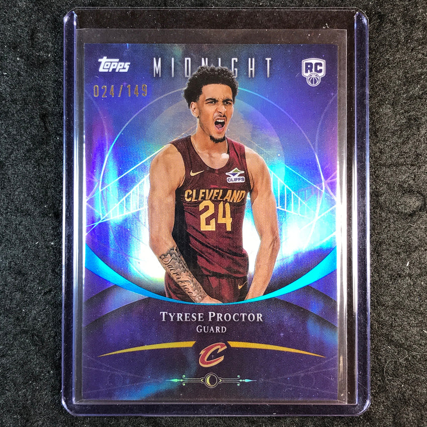 2025-26 Topps Midnight TYRESE PROCTOR Rookie Base Morning 24/149 #98