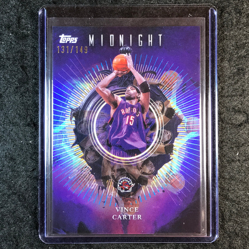 2025-26 Topps Midnight VINCE CARTER Insomnia Morning 131/149 #15