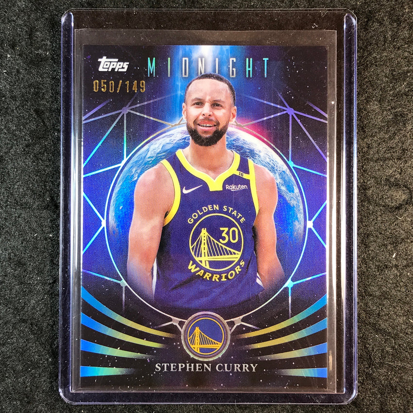 2025-26 Topps Midnight STEPHEN CURRY Moonfall Morning 50/149 #4