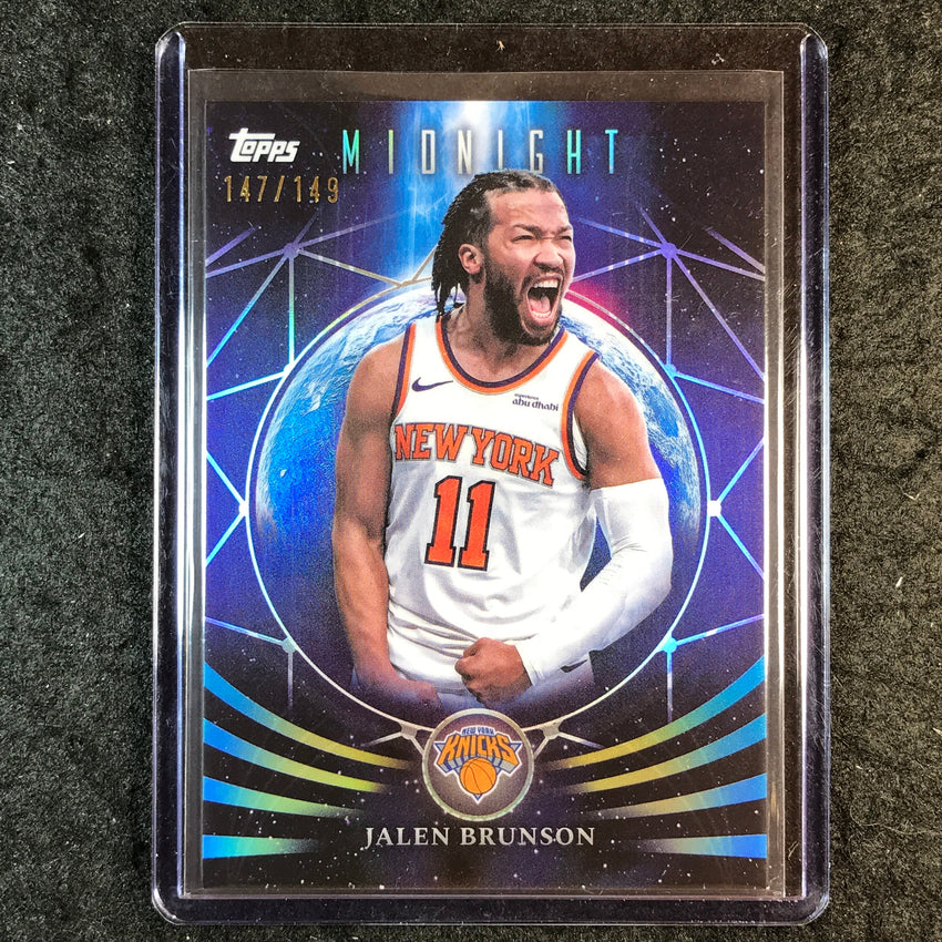 2025-26 Topps Midnight JALEN BRUNSON Moonfall Morning 147/149 #15