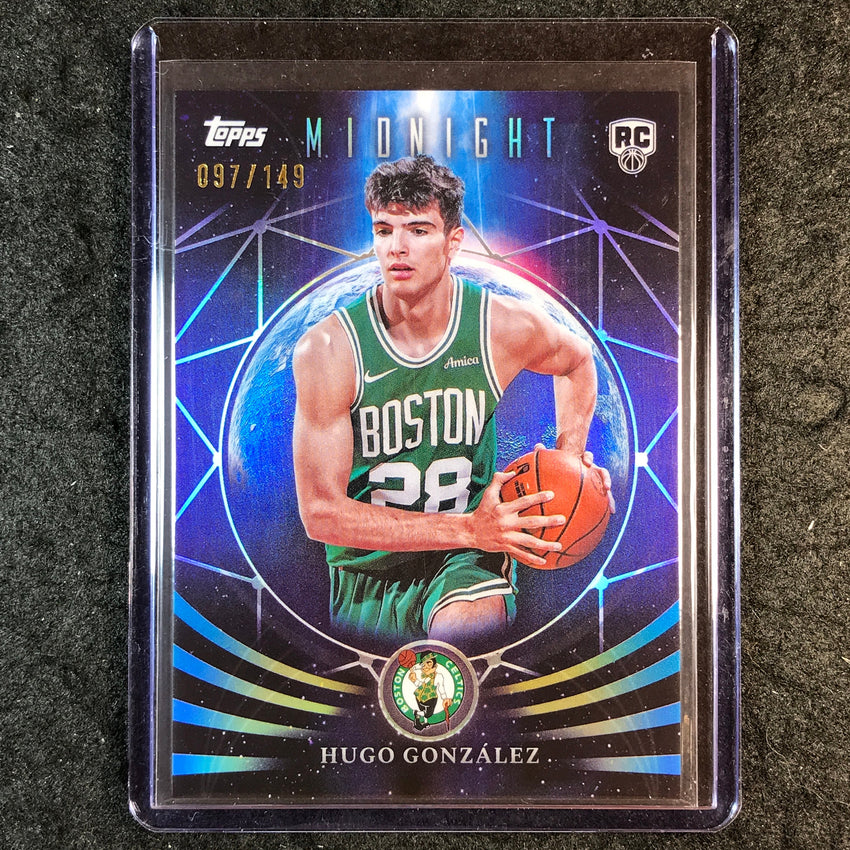 2025-26 Topps Midnight HUGO GONZALEZ Moonfall Rookie Morning 97/149 #29