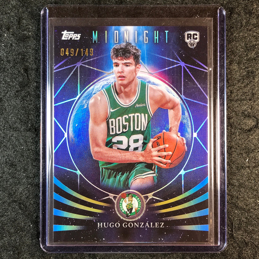 2025-26 Topps Midnight HUGO GONZALEZ Moonfall Rookie Morning 49/149 #29
