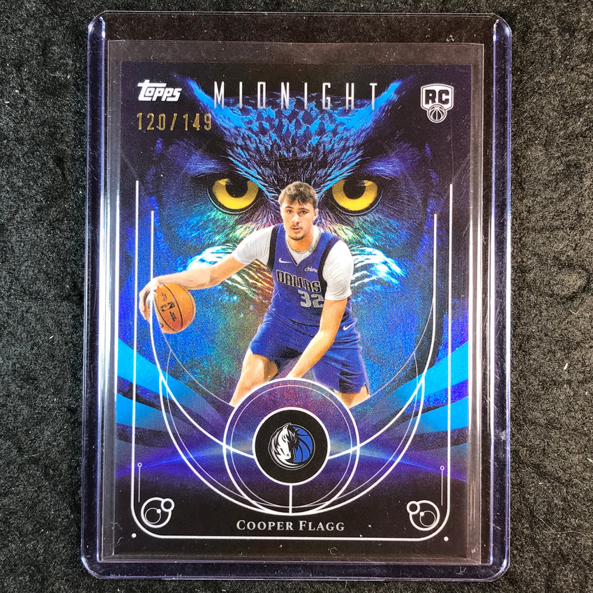 2025-26 Topps Midnight COOPER FLAGG Night Owls Rookie Morning 120/149 #16
