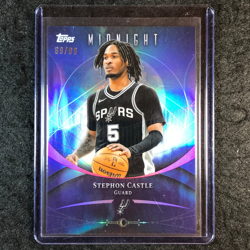 2025-26 Topps Midnight STEPHON CASTLE Base Twilight 69/99 #42