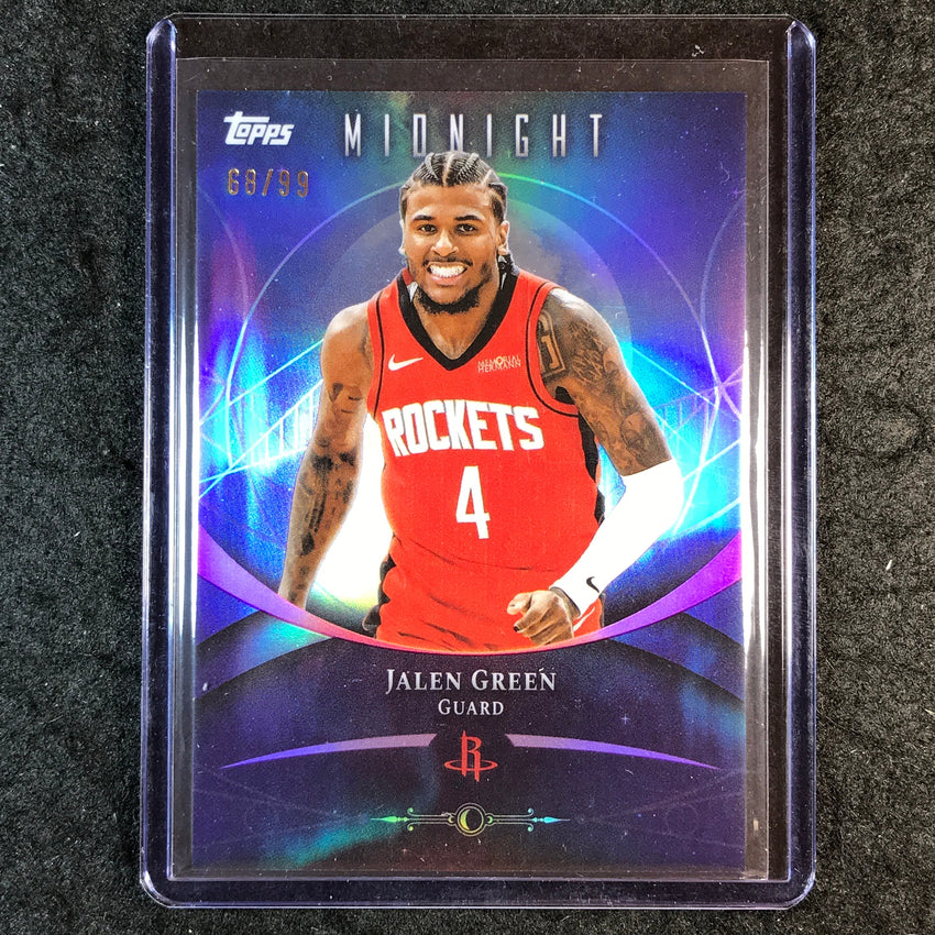 2025-26 Topps Midnight JALEN GREEN Base Twilight 68/99 #45