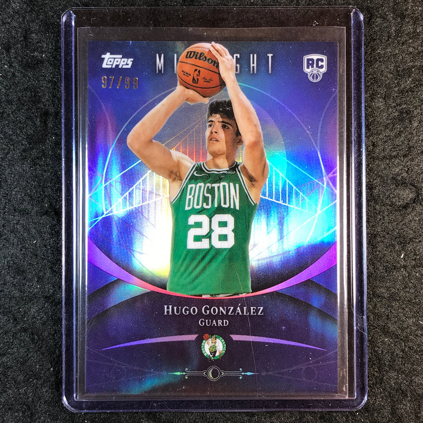 2025-26 Topps Midnight HUGO GONZALEZ Rookie Base Twilight 97/99 #88