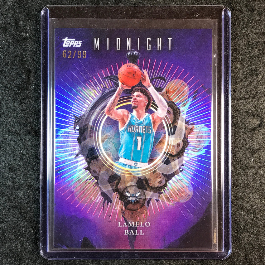 2025-26 Topps Midnight LAMELO BALL Insomnia Twilight 62/99 #3