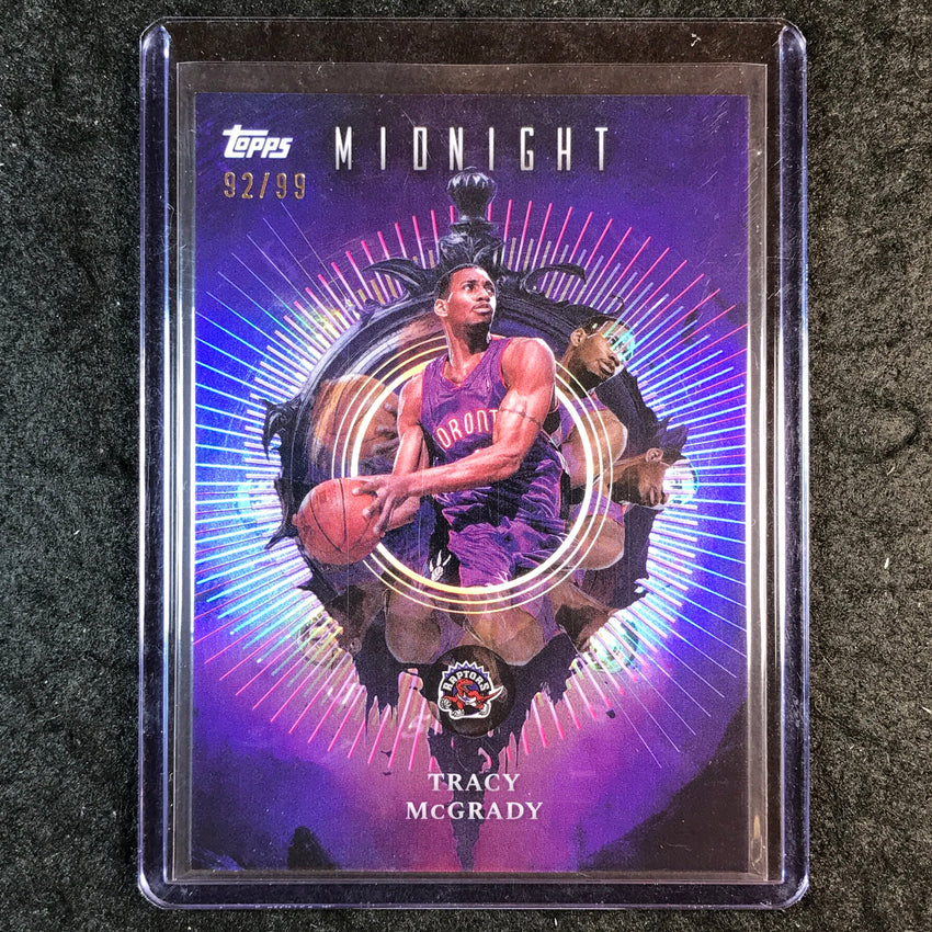 2025-26 Topps Midnight TRACY MCGRADY Insomnia Twilight 92/99 #12