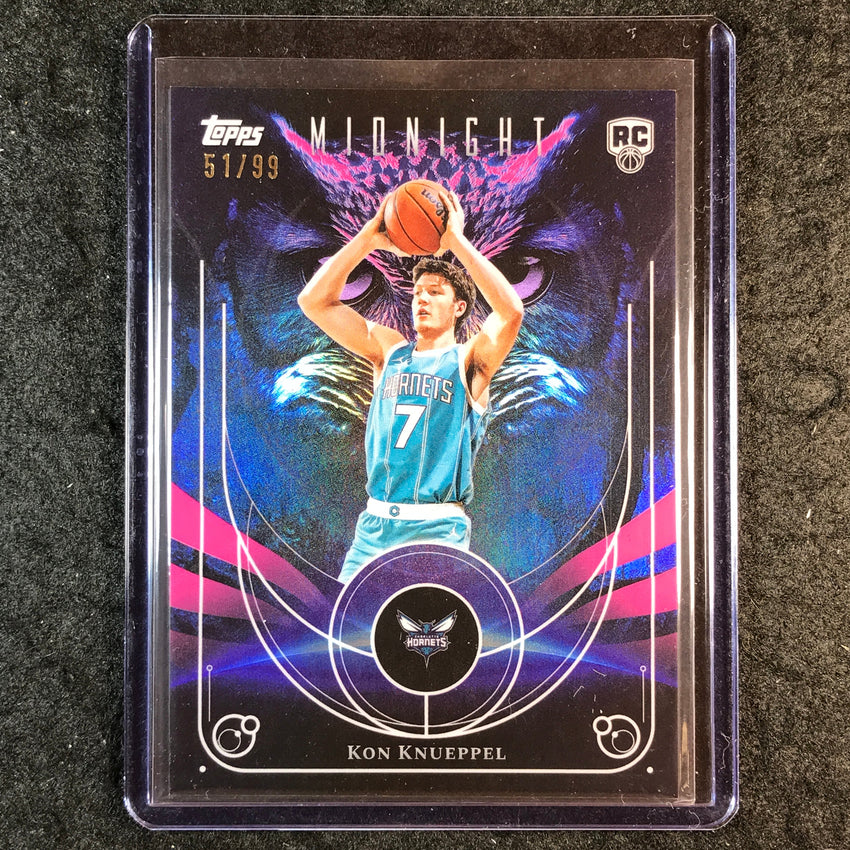 2025-26 Topps Midnight KON KNUEPPEL Night Owls Rookie Twilight 51/99 #19