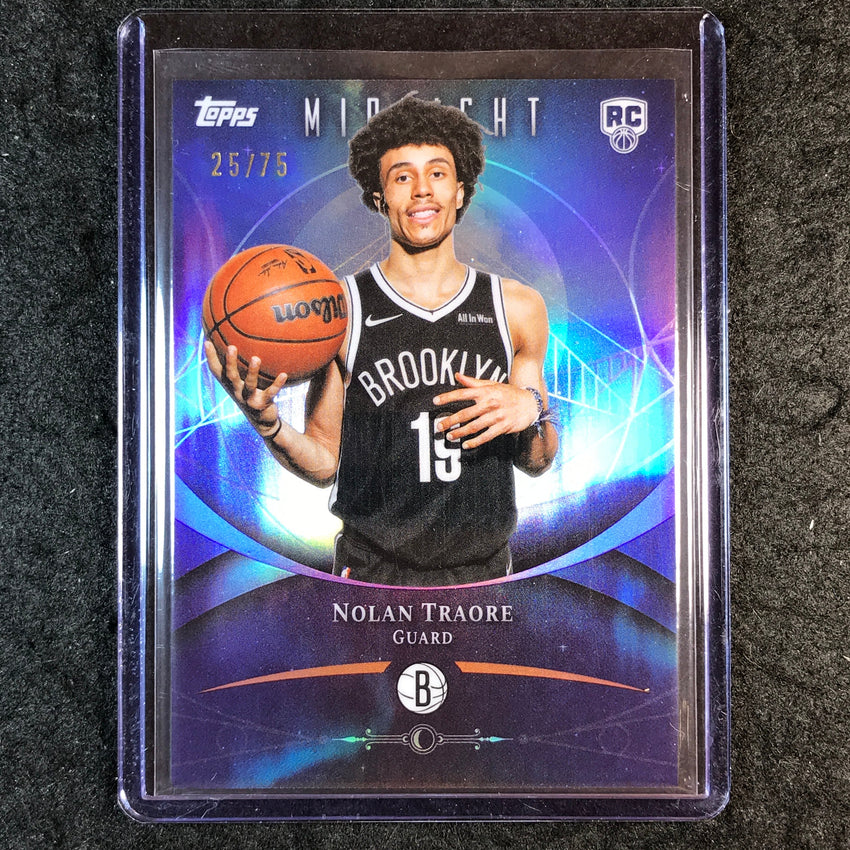 2025-26 Topps Midnight NOLAN TRAORE Rookie Base Dusk 25/75 #79