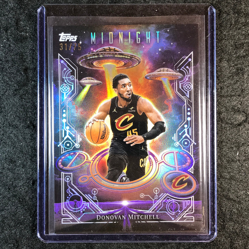 2025-26 Topps Midnight DONOVAN MITCHELL Daydreamers Dusk 31/75 #4