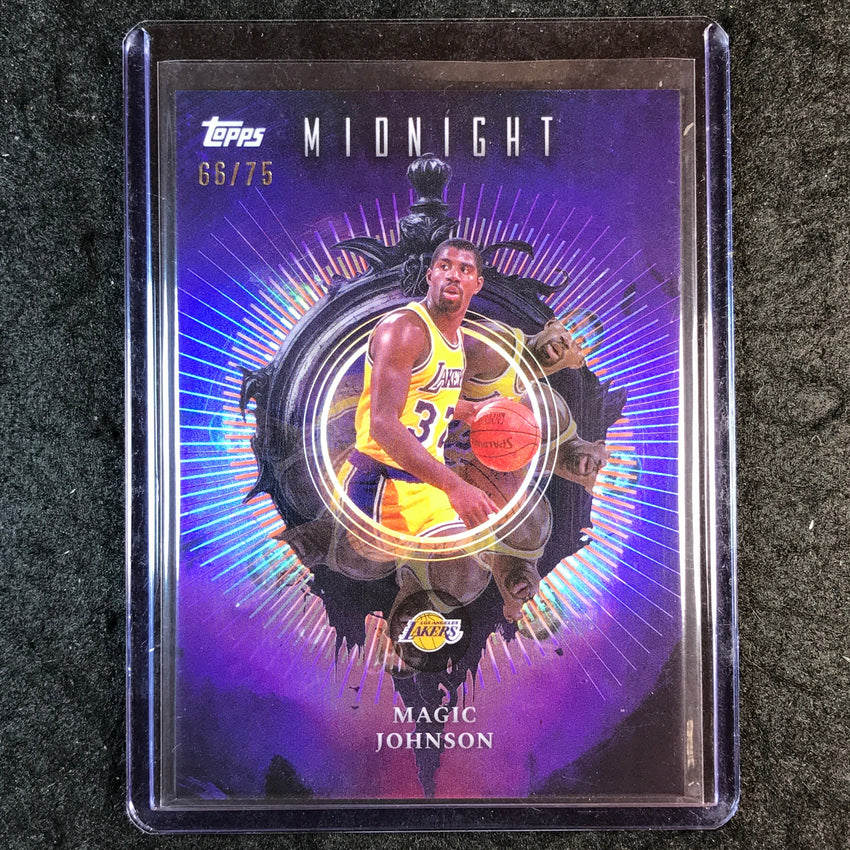 2025-26 Topps Midnight MAGIC JOHNSON Insomnia Dusk 66/75 #11