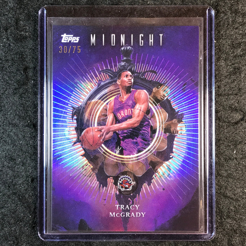 2025-26 Topps Midnight TRACY MCGRADY Insomnia Dusk 30/75 #12