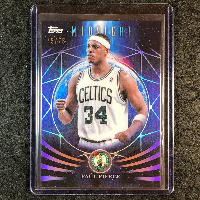 2025-26 Topps Midnight PAUL PIERCE Moonfall Dusk 45/75 #17