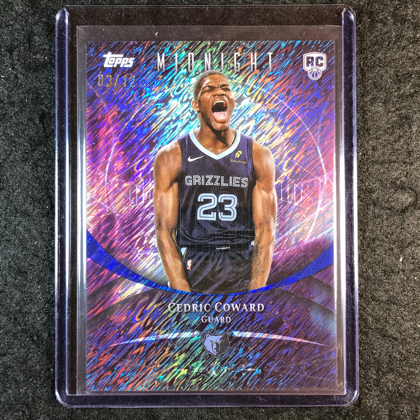 2025-26 Topps Midnight CEDRIC COWARD Rookie Base Midnight 3/12 #71