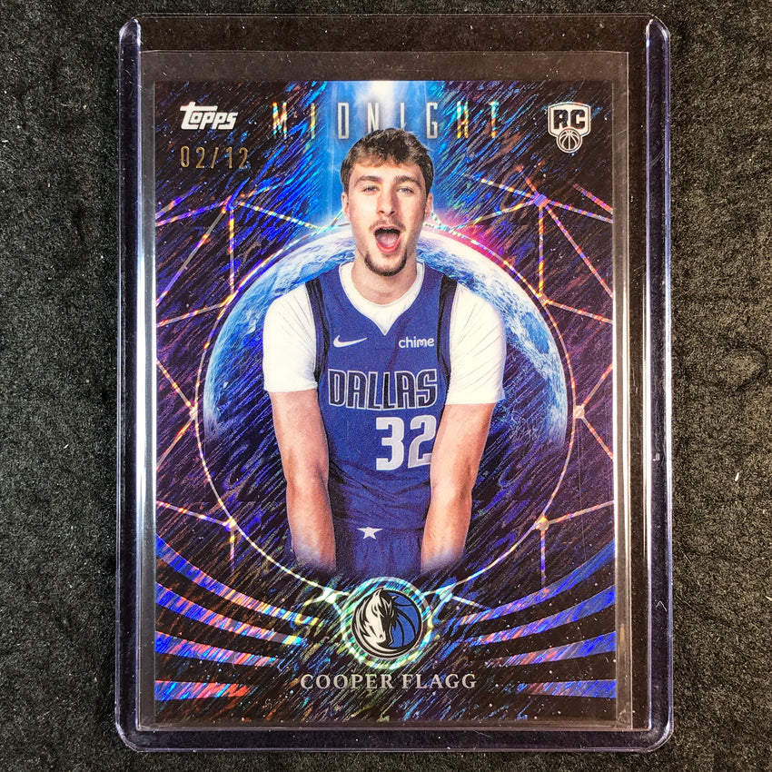 2025-26 Topps Midnight COOPER FLAGG Moonfall Rookie Midnight 2/12 #21