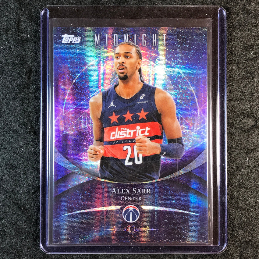 2025-26 Topps Midnight ALEX SARR Base Moon Beam SP #26