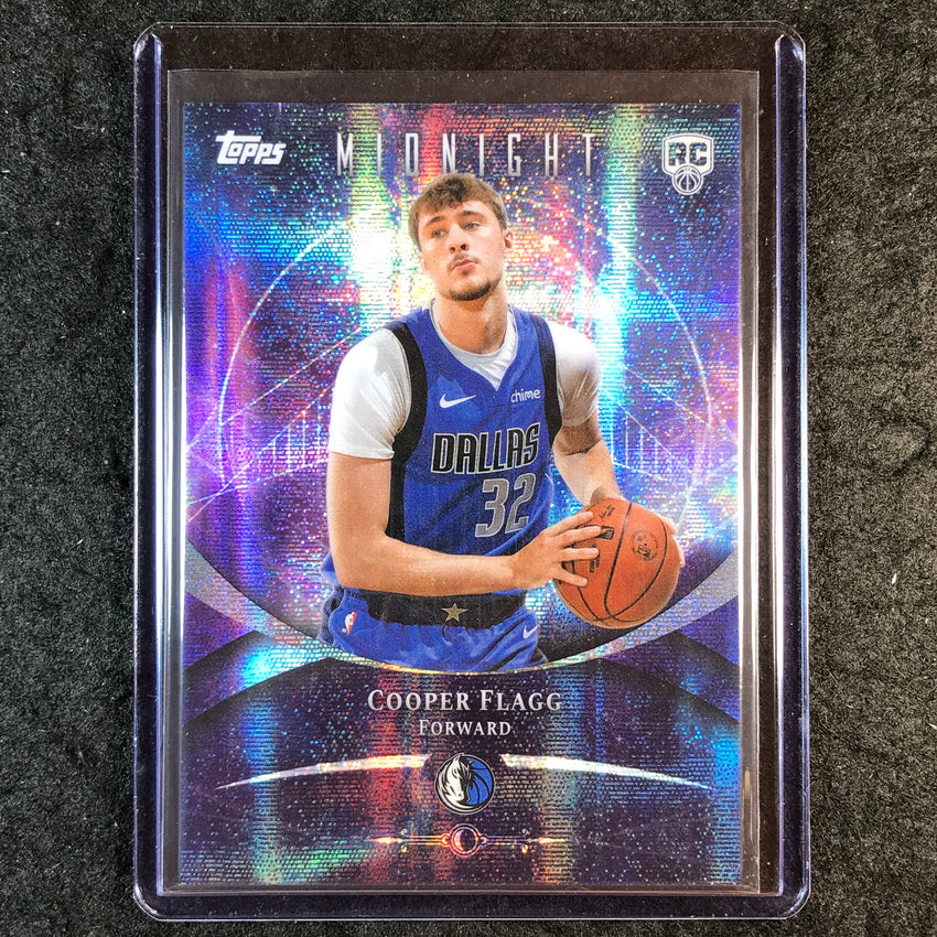 2025-26 Topps Midnight COOPER FLAGG Rookie Base Moon Beam SP #61