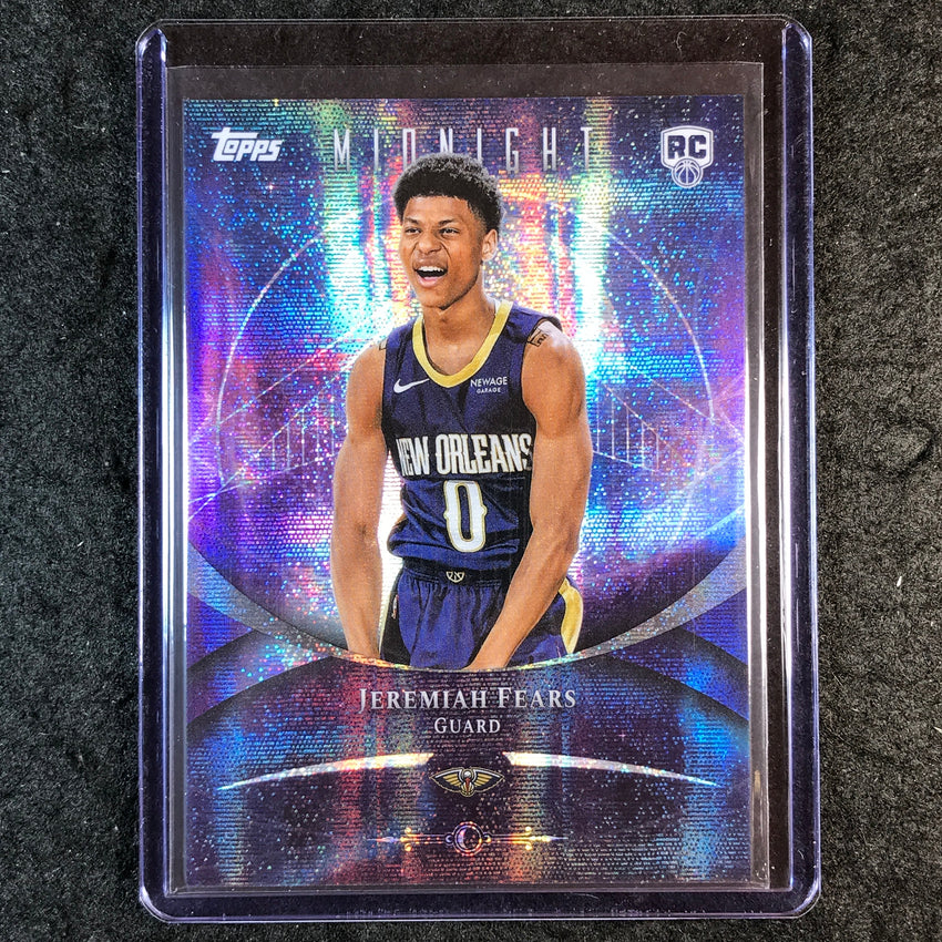 2025-26 Topps Midnight JEREMIAH FEARS Rookie Base Moon Beam SP #67