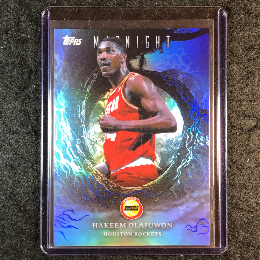 2025-26 Topps Midnight HAKEEM OLAJUWON Nightshade SSP #16