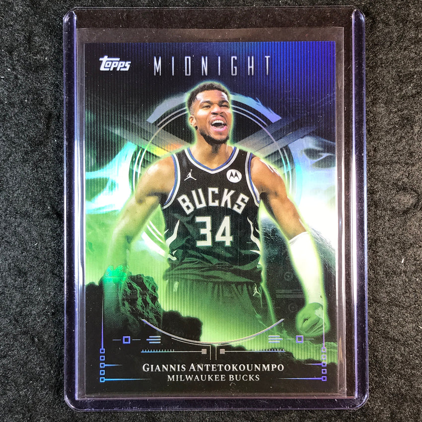 2025-26 Topps Midnight GIANNIS ANTETOKOUNMPO Night Vision SSP #11