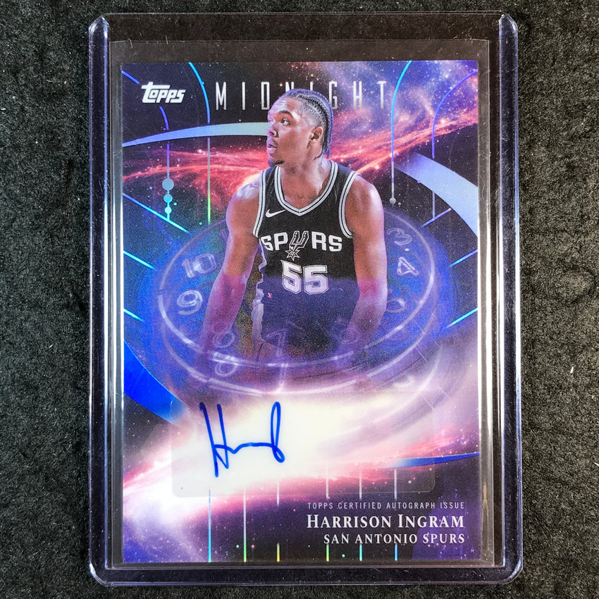 2025-26 Topps Midnight HARRISON INGRAM Stroke of Midnight Auto #HI