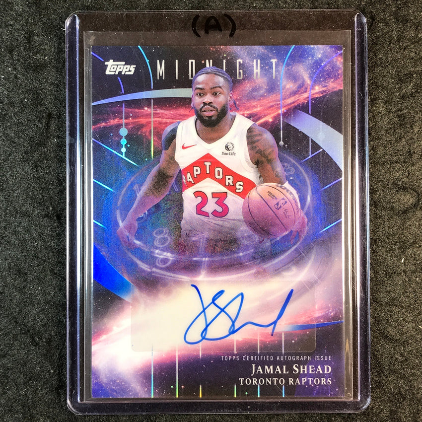 2025-26 Topps Midnight JAMAL SHEAD Stroke of Midnight Auto #JS (A)