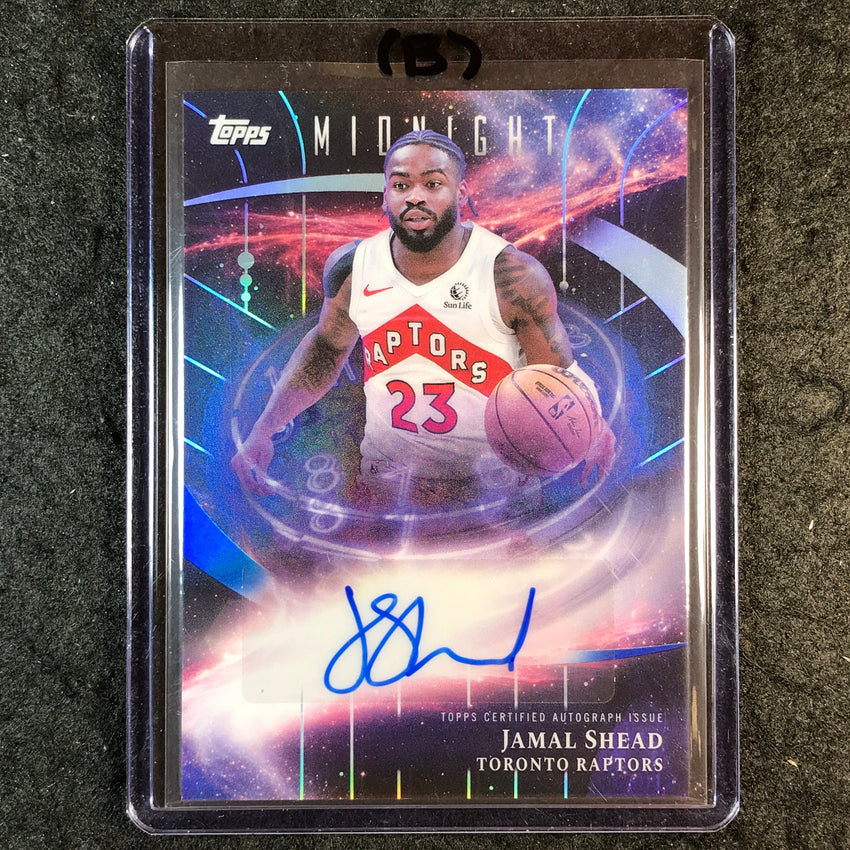 2025-26 Topps Midnight JAMAL SHEAD Stroke of Midnight Auto #JS (B)