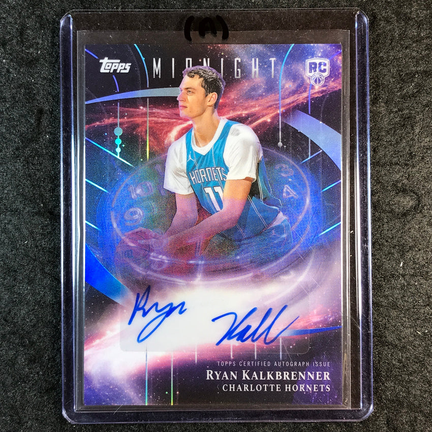 2025-26 Topps Midnight RYAN KALKBRENNER Stroke of Midnight Rookie Auto #RK (A)
