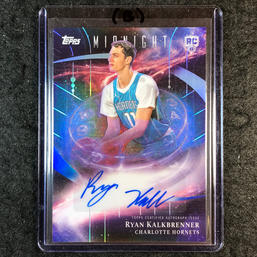2025-26 Topps Midnight RYAN KALKBRENNER Stroke of Midnight Rookie Auto #RK (B)
