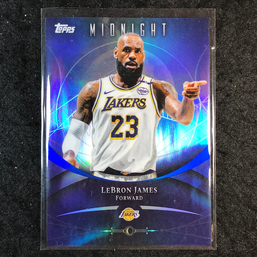 2025-26 Topps Midnight LEBRON JAMES Base #40