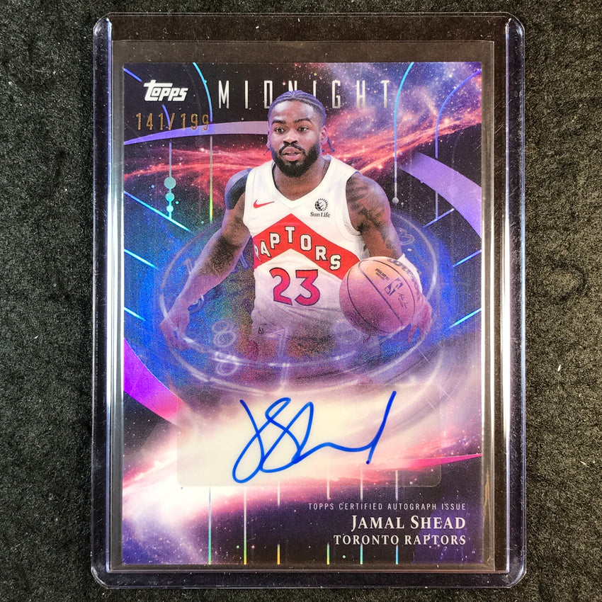 2025-26 Topps Midnight JAMAL SHEAD Stroke of Midnight Auto Twilight 141/199